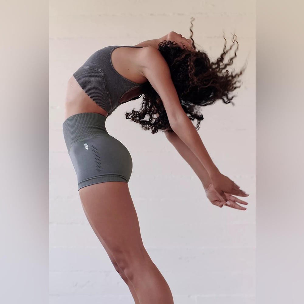 Free People Good Karma Running Shorts🤍